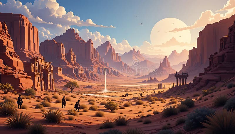 案例 971：第一人称 沙漠奇幻探险