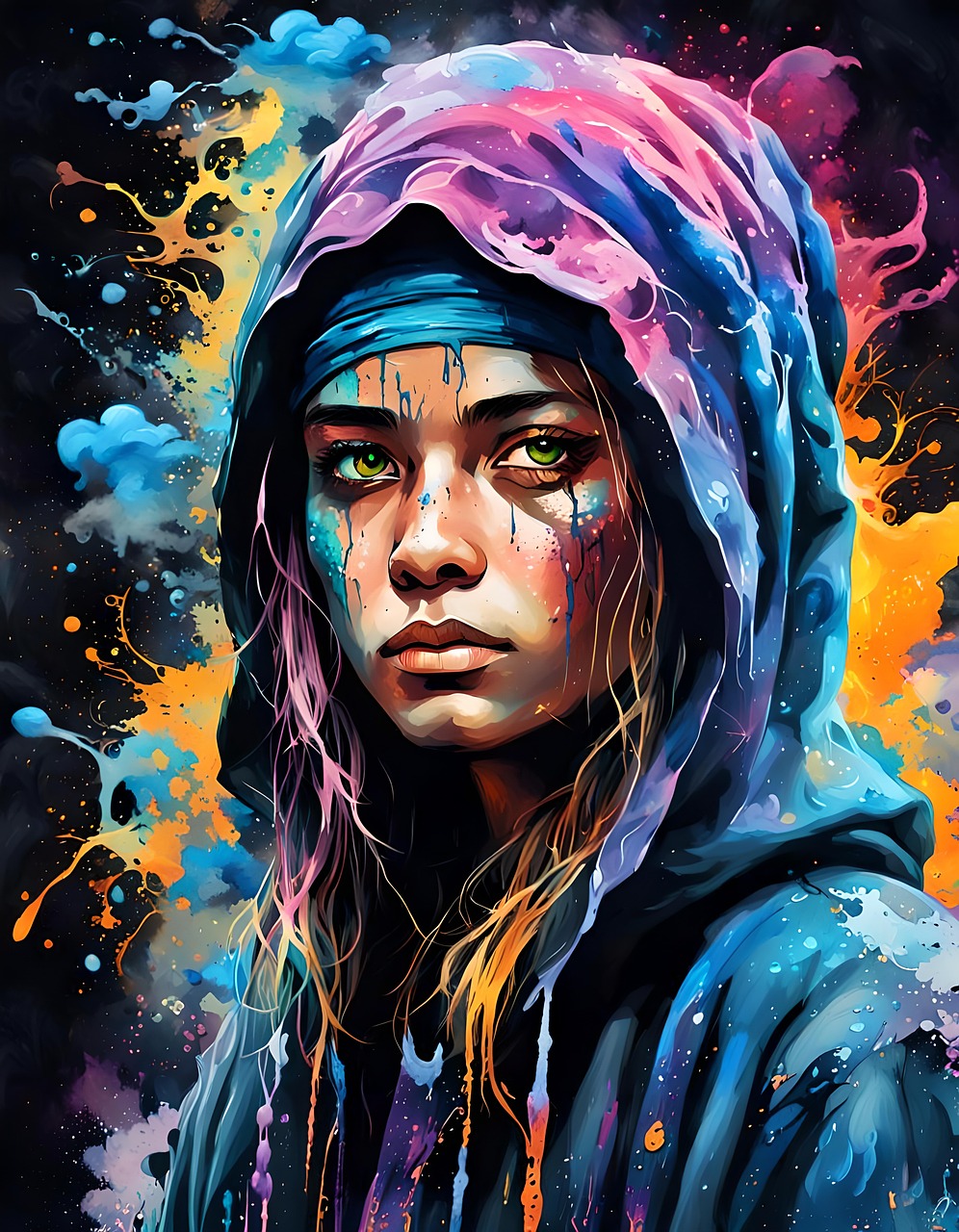 案例 972：龙猫肖像 美女年生活态度 合影造型